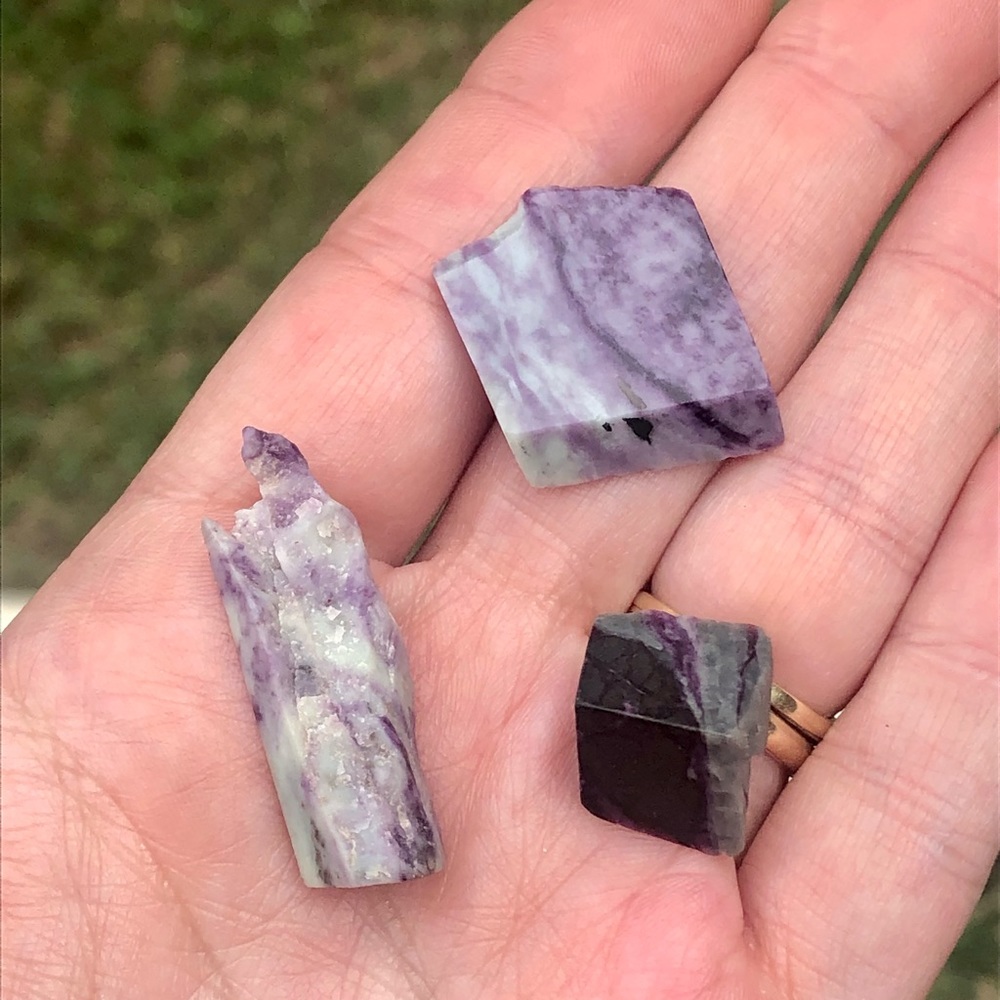 Rare kammererite set